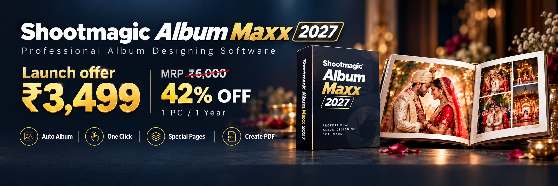 Design. Automate. Deliver. — Auto Album, One Click and Special Pages