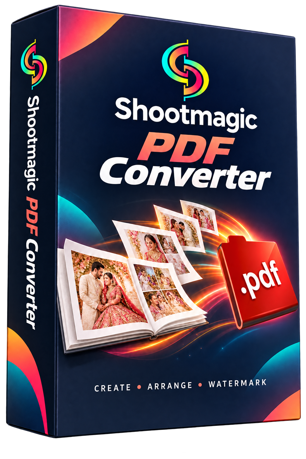 Shootmagic PDF Converter software box mockup