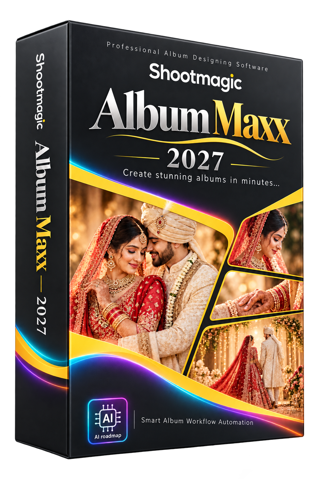 Shootmagic Album Maxx 2027 software box packaging